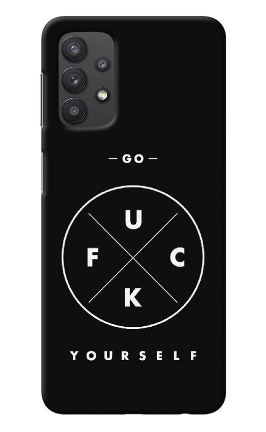Go Fuck Yourself Samsung M32 5G Back Cover