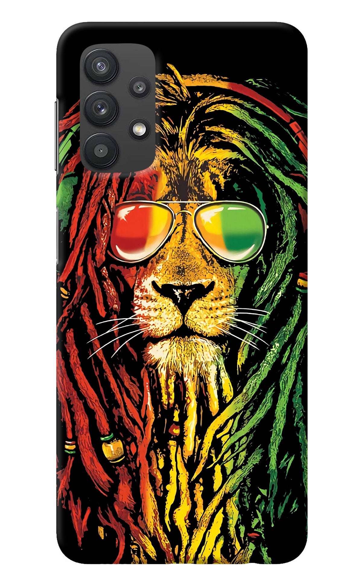 Rasta Lion Samsung M32 5G Back Cover