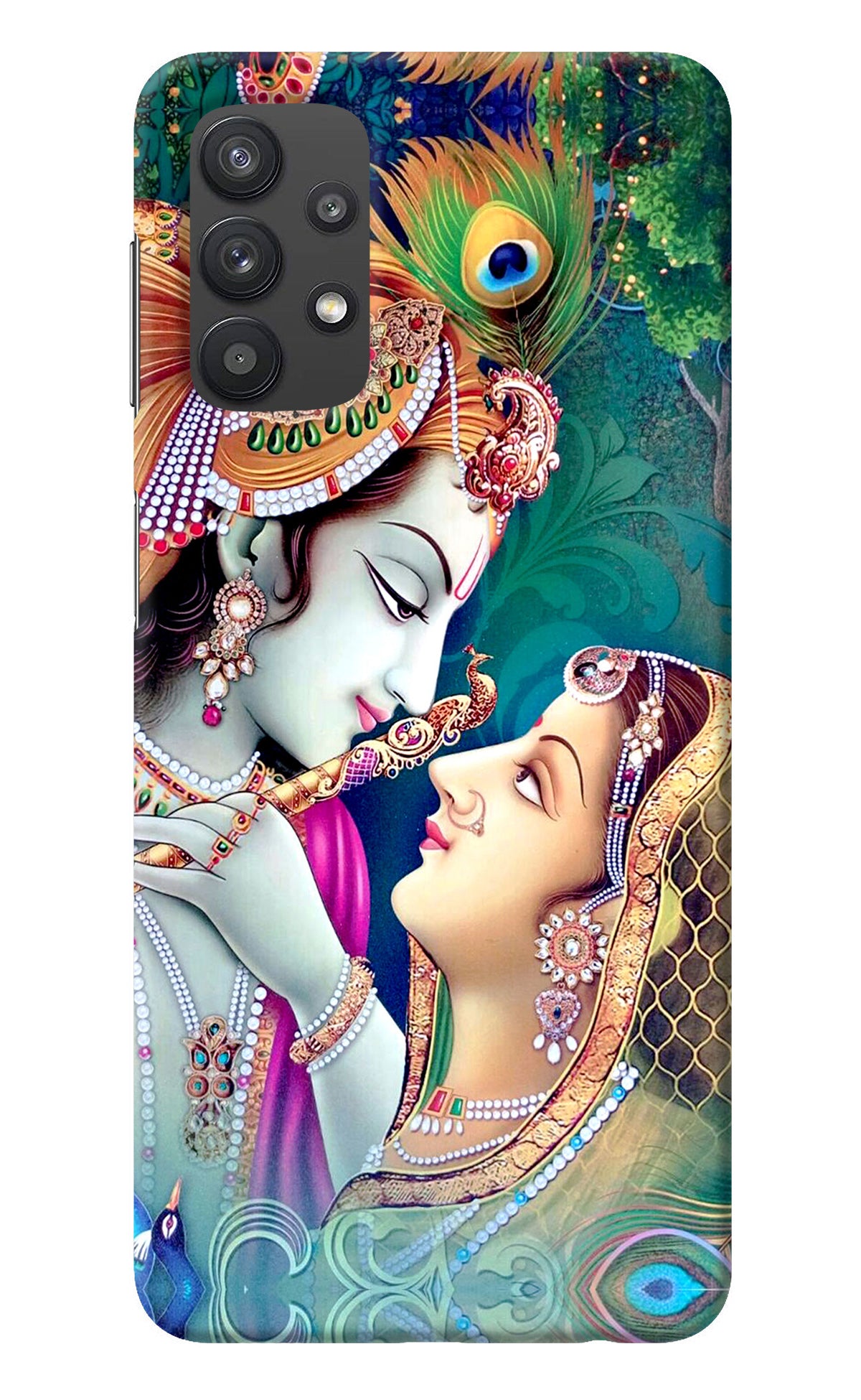 Lord Radha Krishna Samsung M32 5G Back Cover