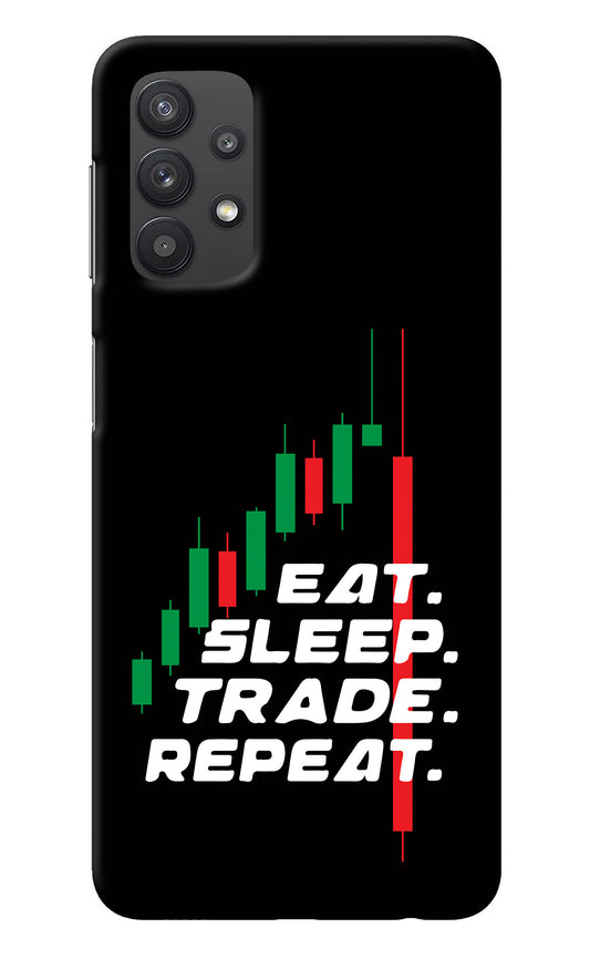 Eat Sleep Trade Repeat Samsung M32 5G Back Cover