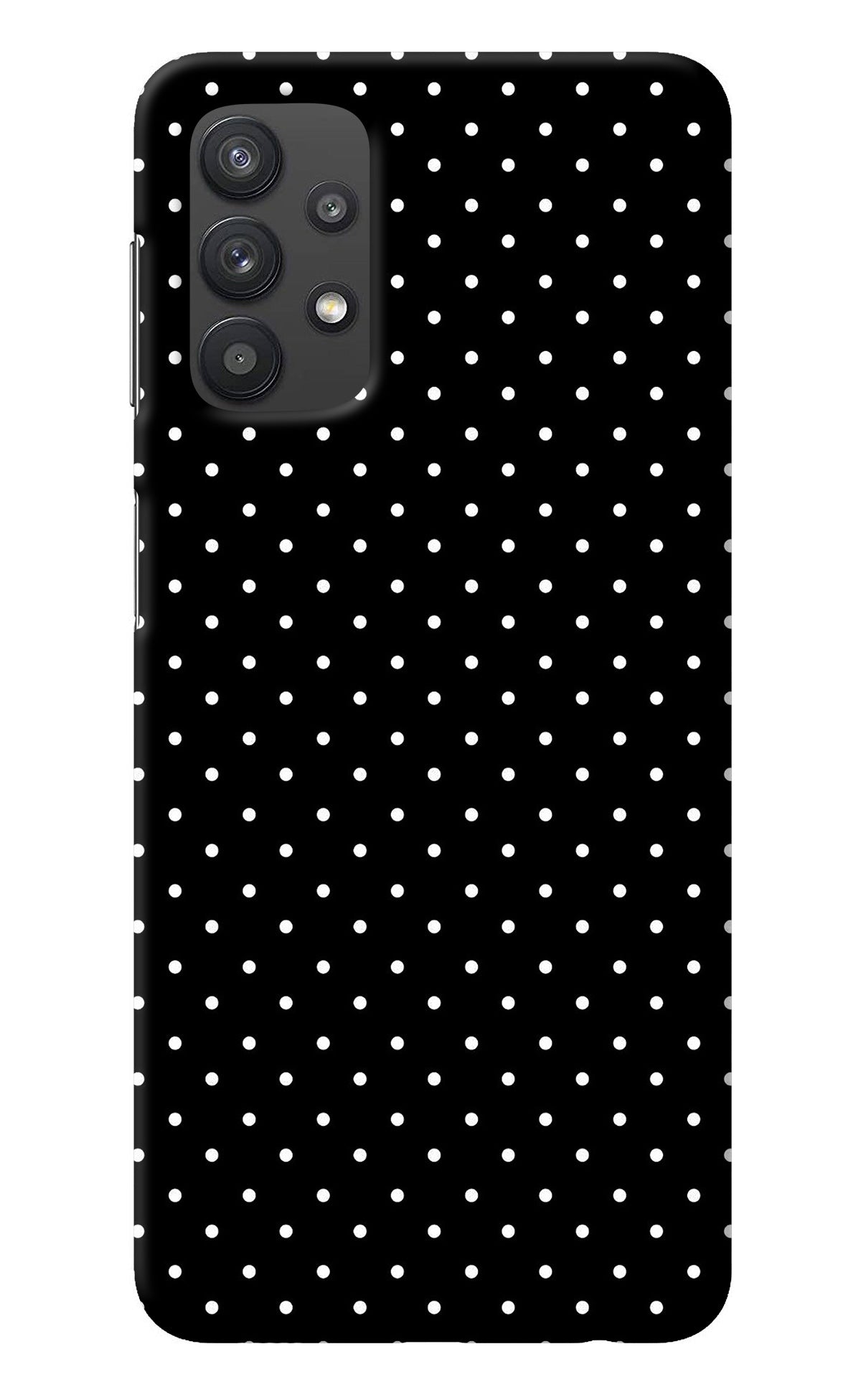 White Dots Samsung M32 5G Back Cover