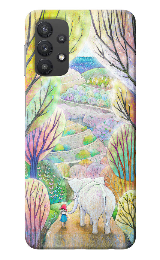Nature Painting Samsung M32 5G Back Cover