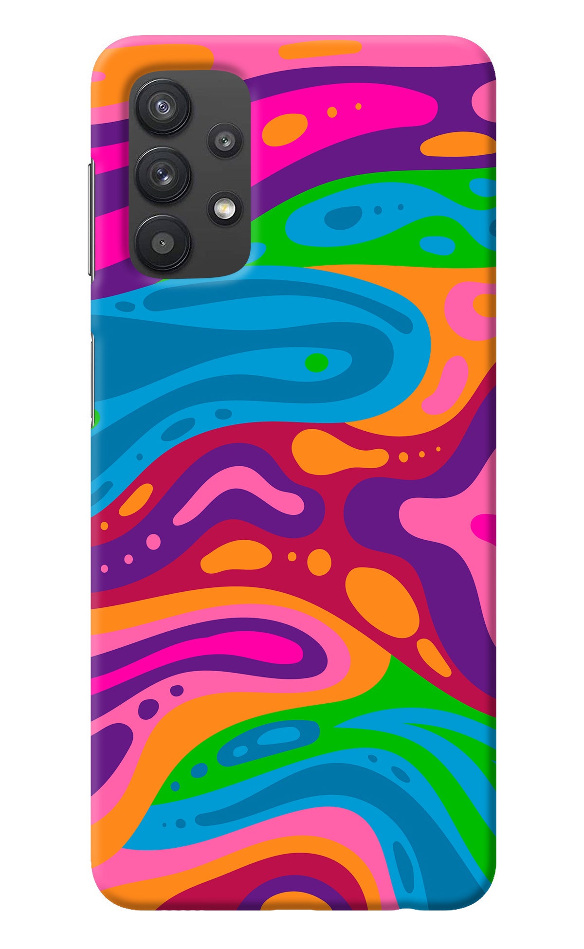 Trippy Pattern Samsung M32 5G Back Cover