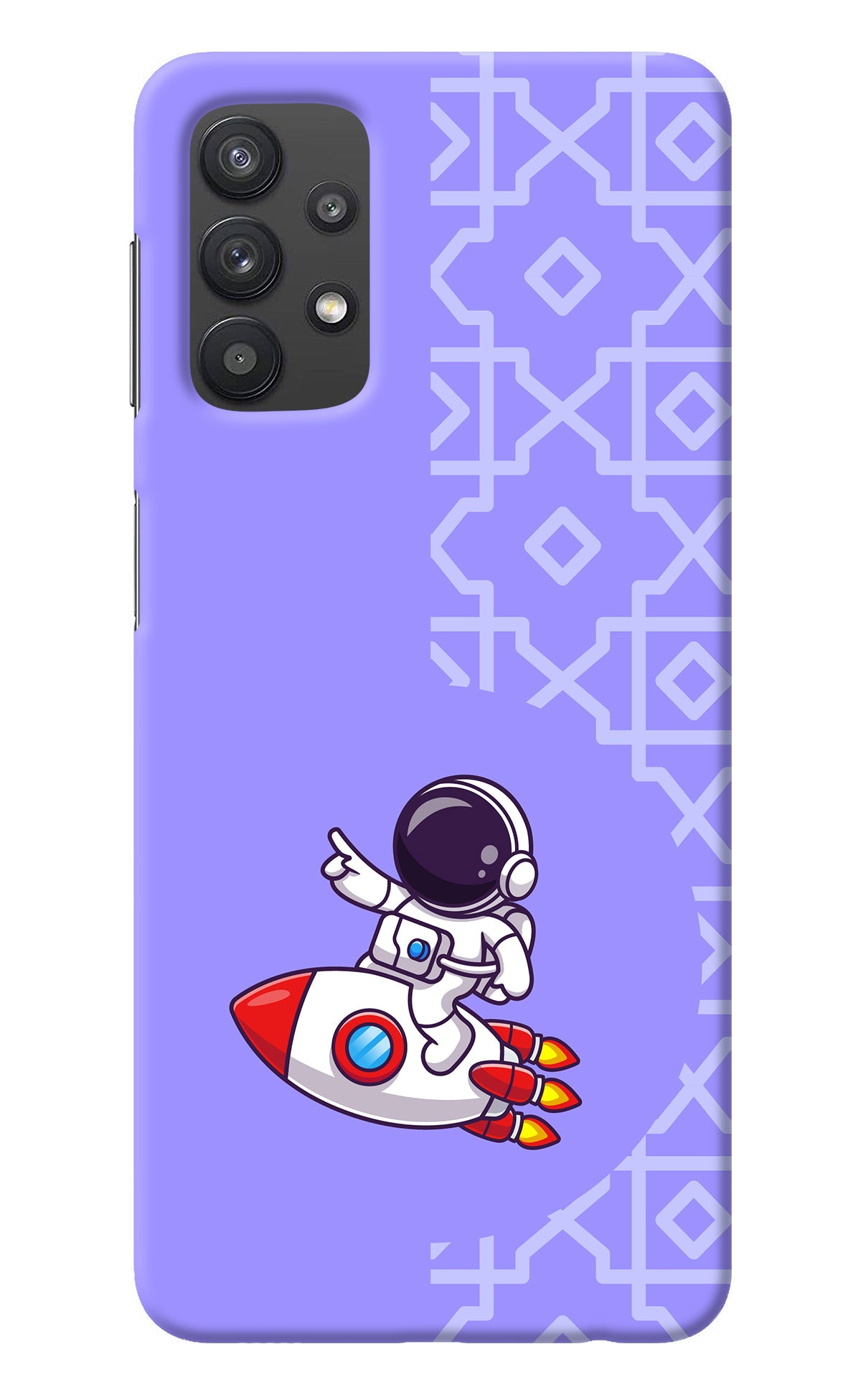 Cute Astronaut Samsung M32 5G Back Cover