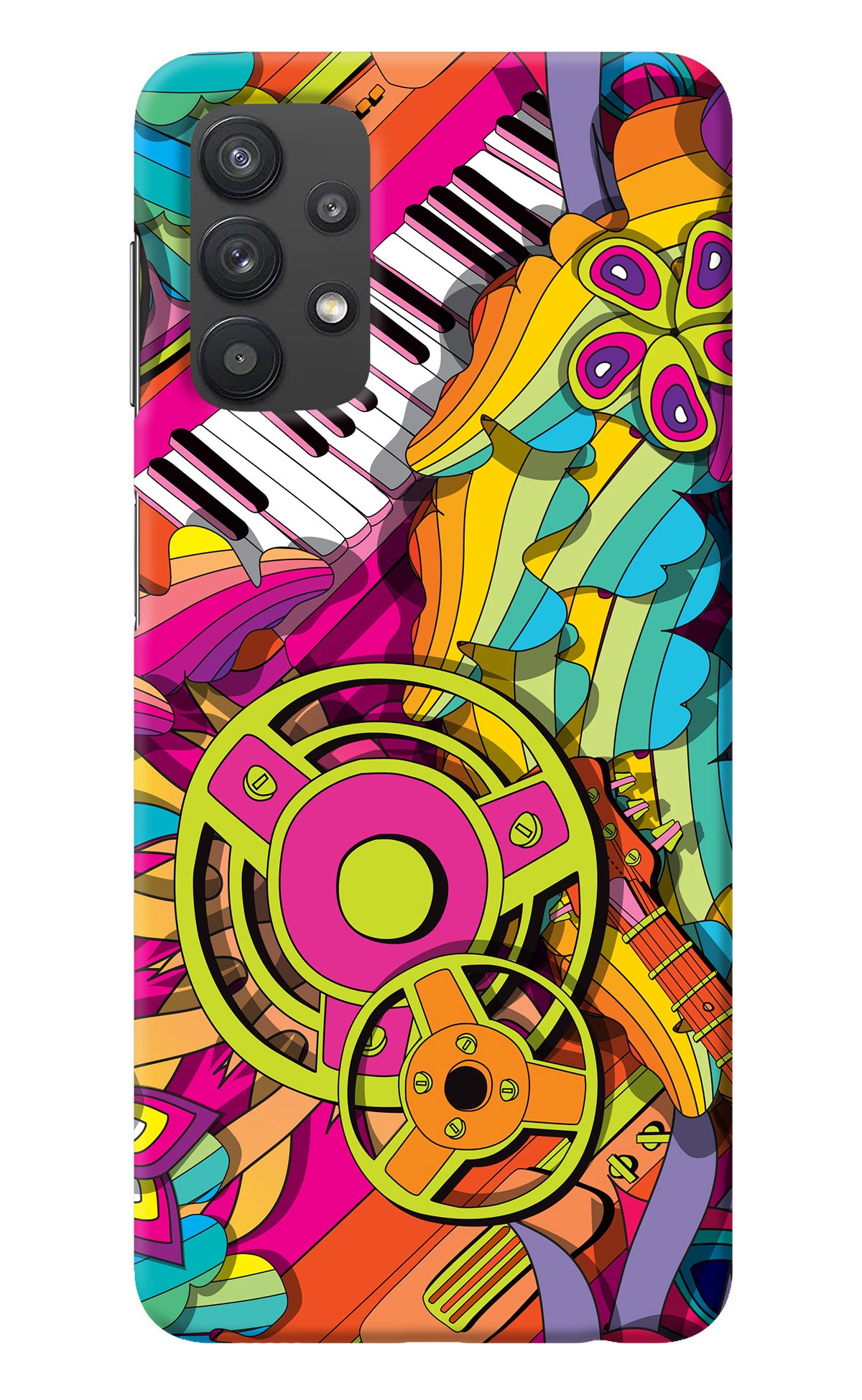 Music Doodle Samsung M32 5G Back Cover