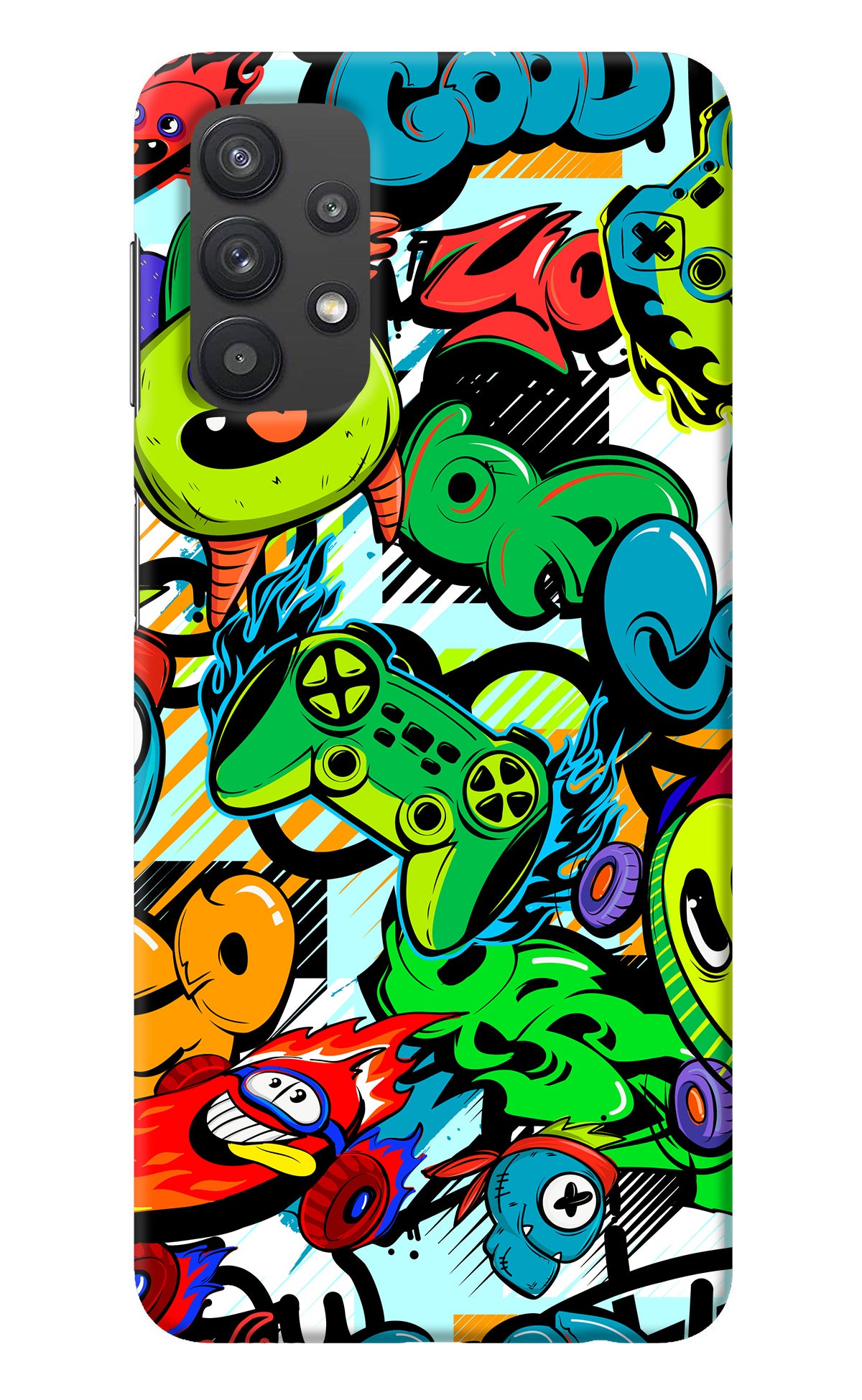 Game Doodle Samsung M32 5G Back Cover