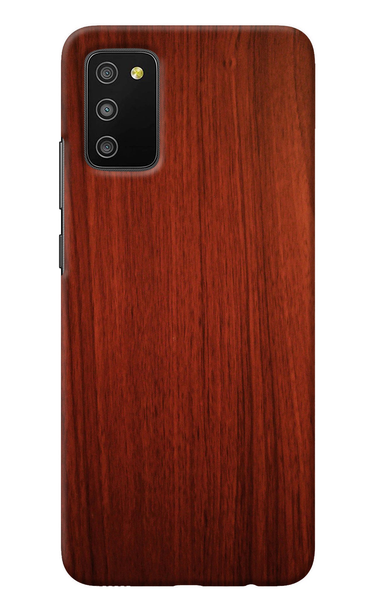 Wooden Plain Pattern Samsung M02s Back Cover