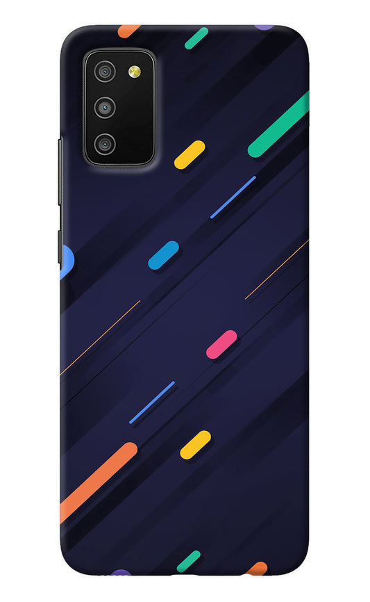 Abstract Design Samsung M02s Back Cover