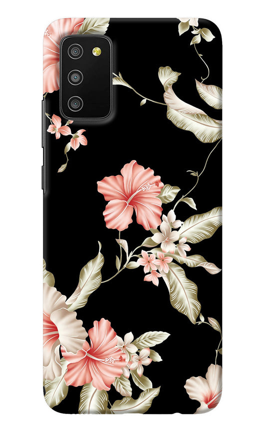 Flowers Samsung M02s Back Cover