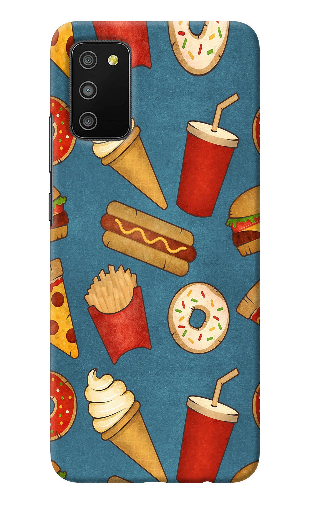 Foodie Samsung M02s Back Cover