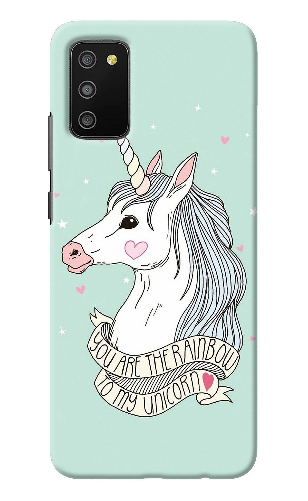 Unicorn Wallpaper Samsung M02s Back Cover