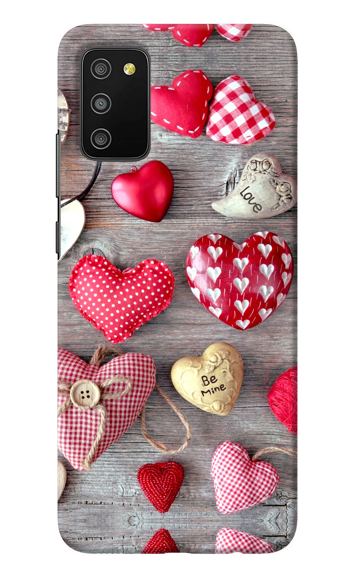 Love Wallpaper Samsung M02s Back Cover