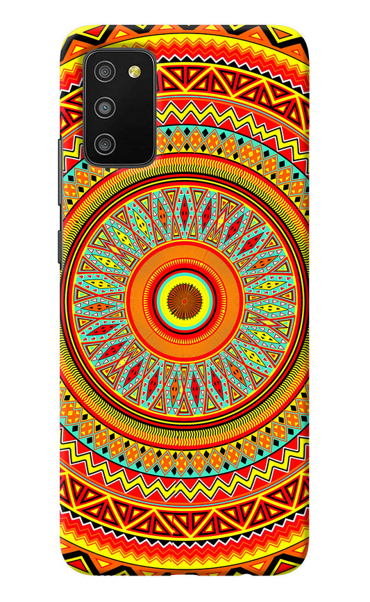 Mandala Pattern Samsung M02s Back Cover