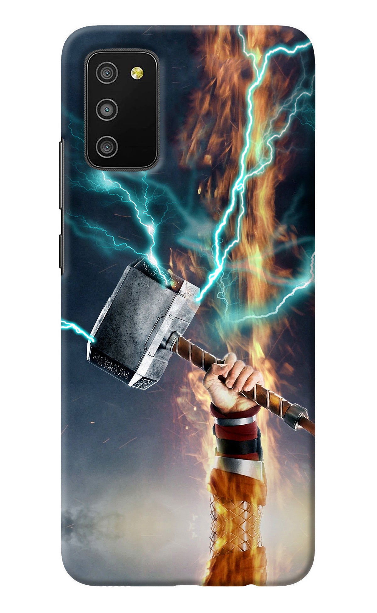 Thor Hammer Mjolnir Samsung M02s Back Cover