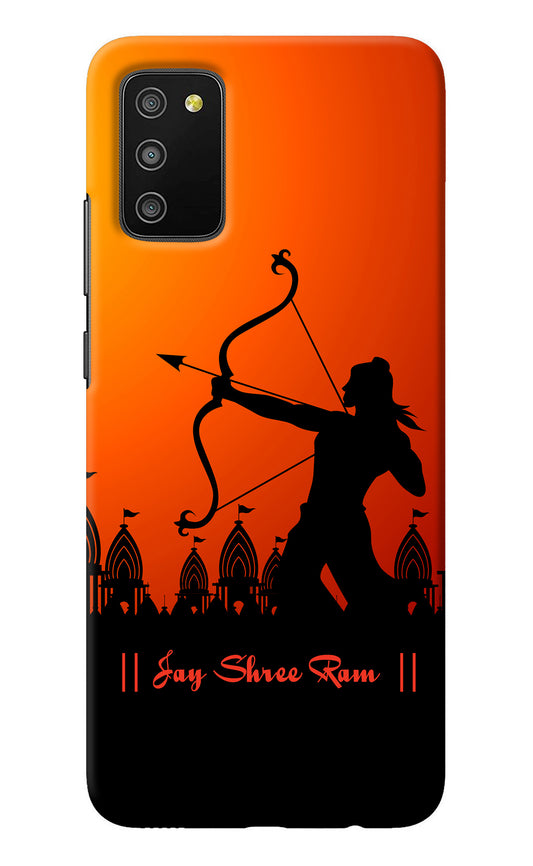 Lord Ram - 4 Samsung M02s Back Cover