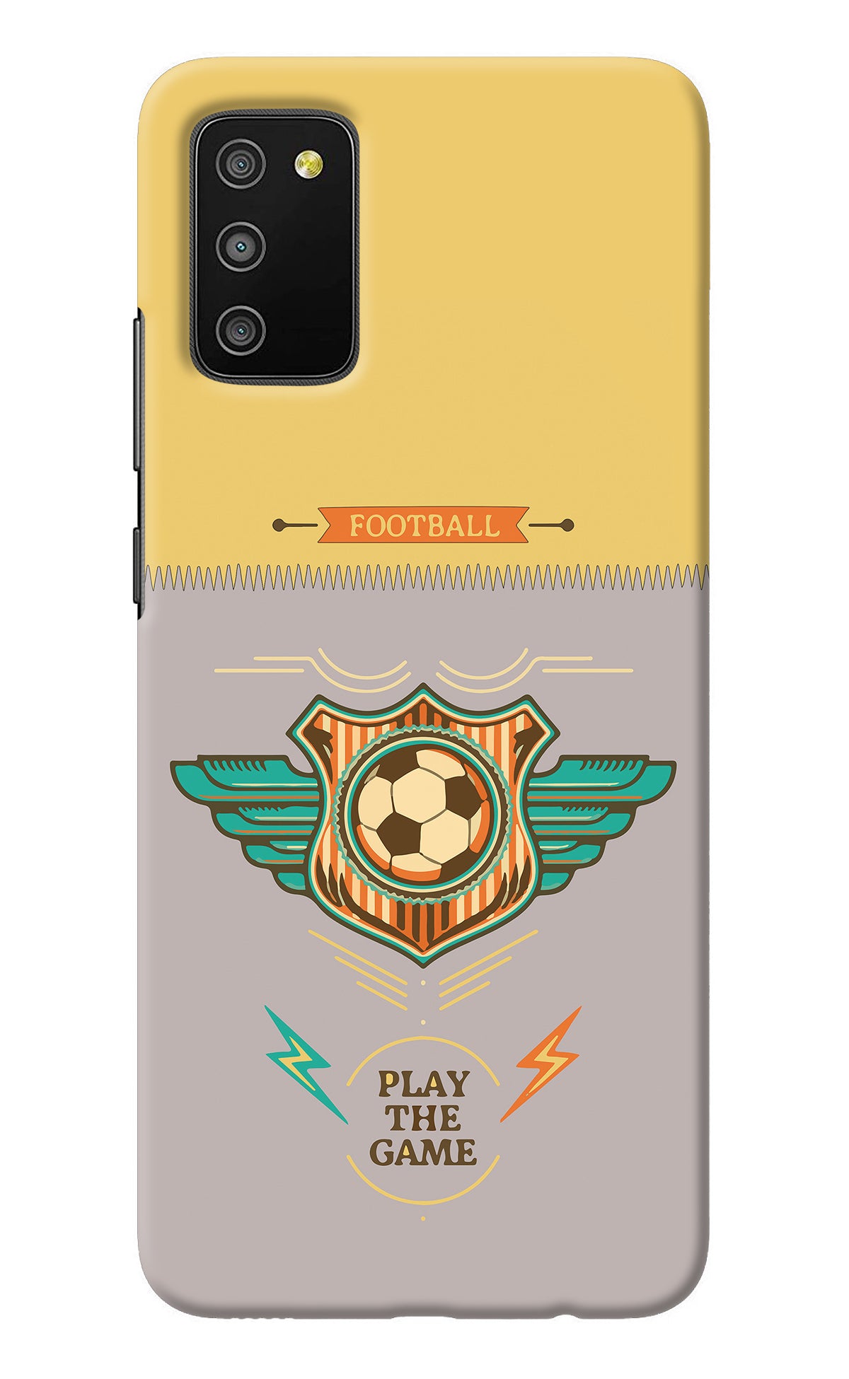 Football Samsung M02s Back Cover