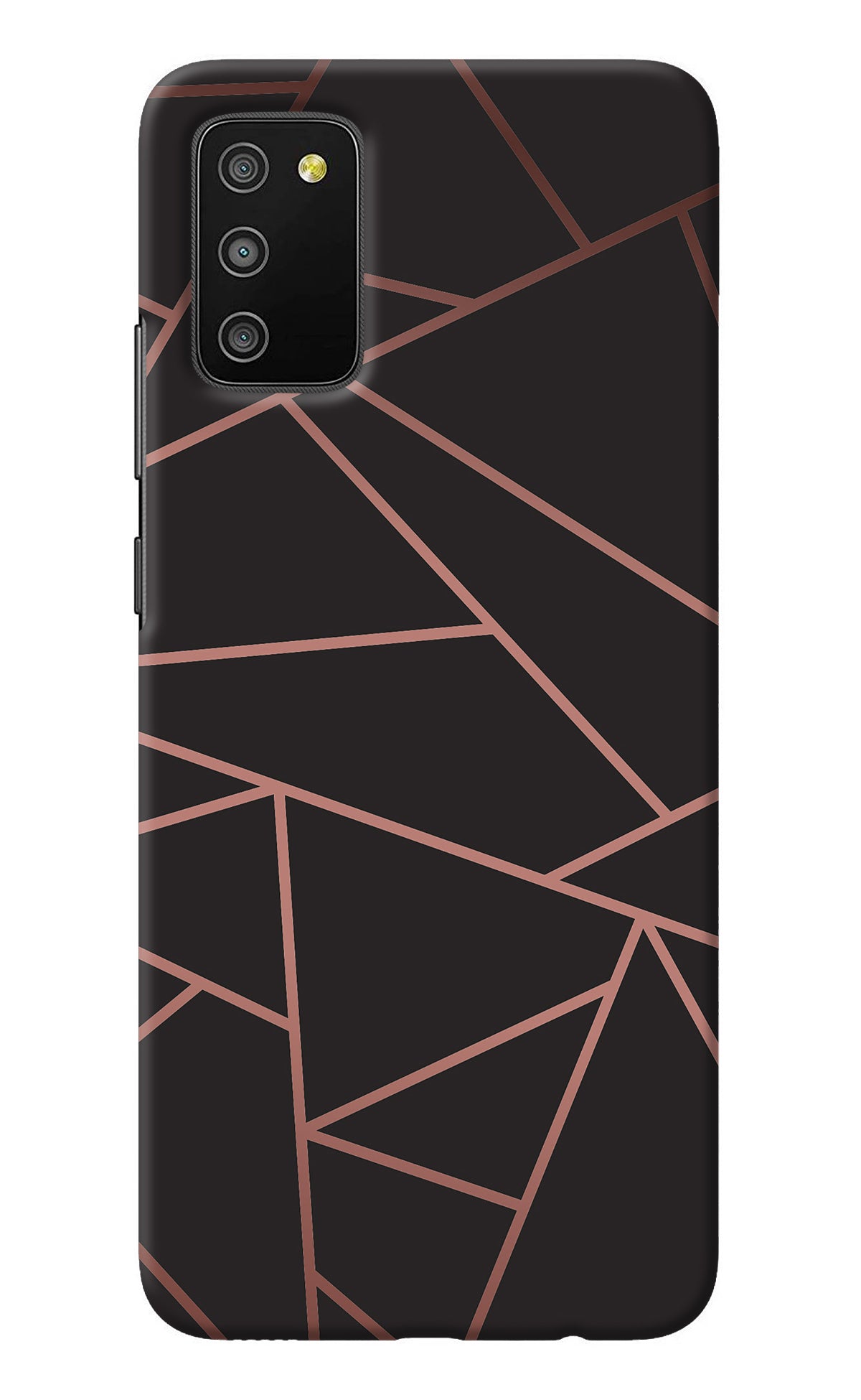 Geometric Pattern Samsung M02s Back Cover