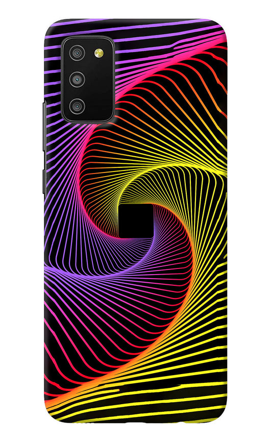 Colorful Strings Samsung M02s Back Cover