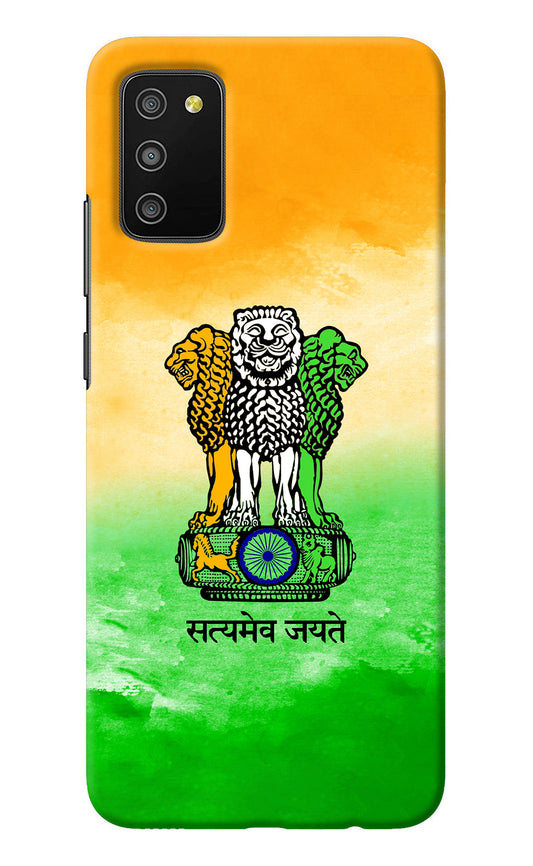 Satyamev Jayate Flag Samsung M02s Back Cover