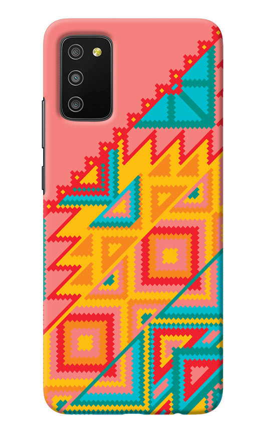 Aztec Tribal Samsung M02s Back Cover