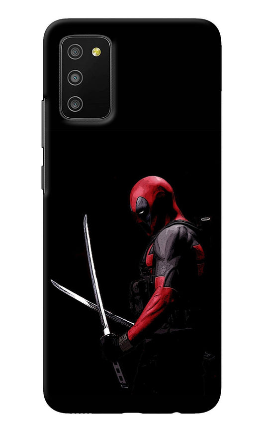 Deadpool Samsung M02s Back Cover