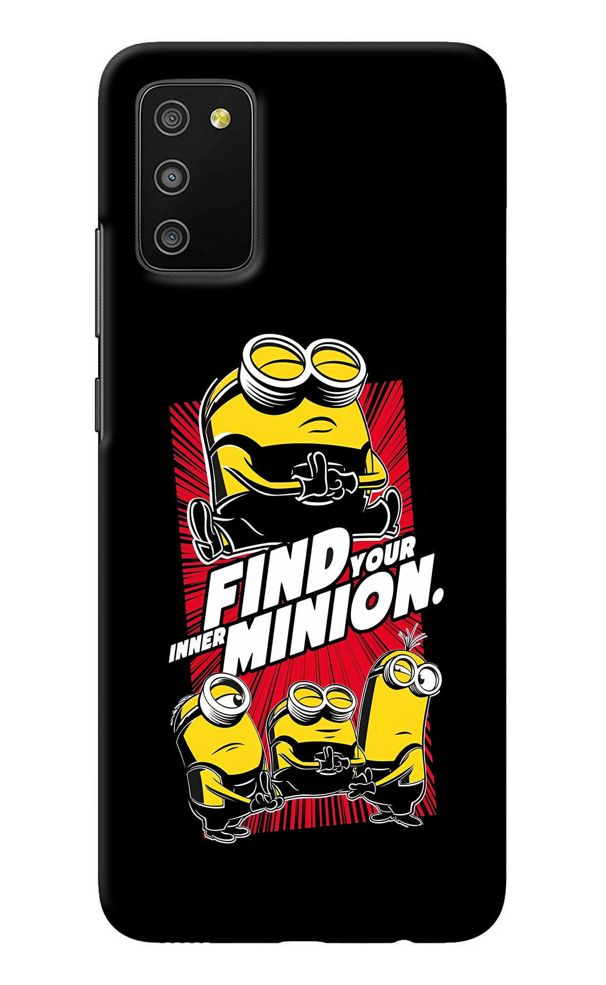 Find your inner Minion Samsung M02s Back Cover