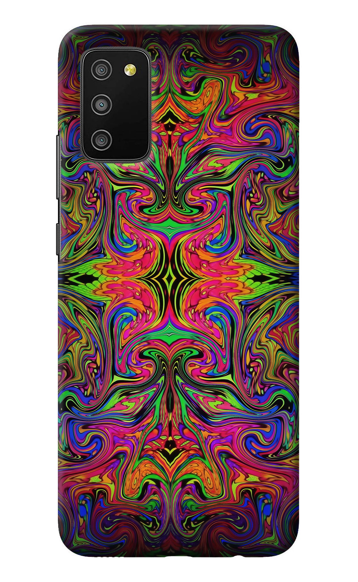 Psychedelic Art Samsung M02s Back Cover