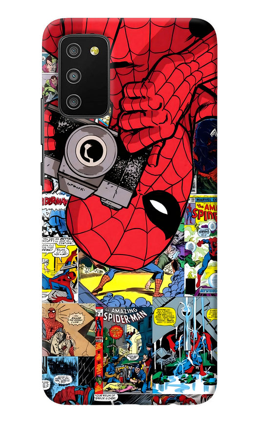 Spider Man Samsung M02s Back Cover