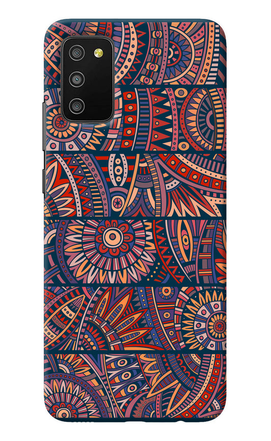 African Culture Design Samsung M02s Back Cover