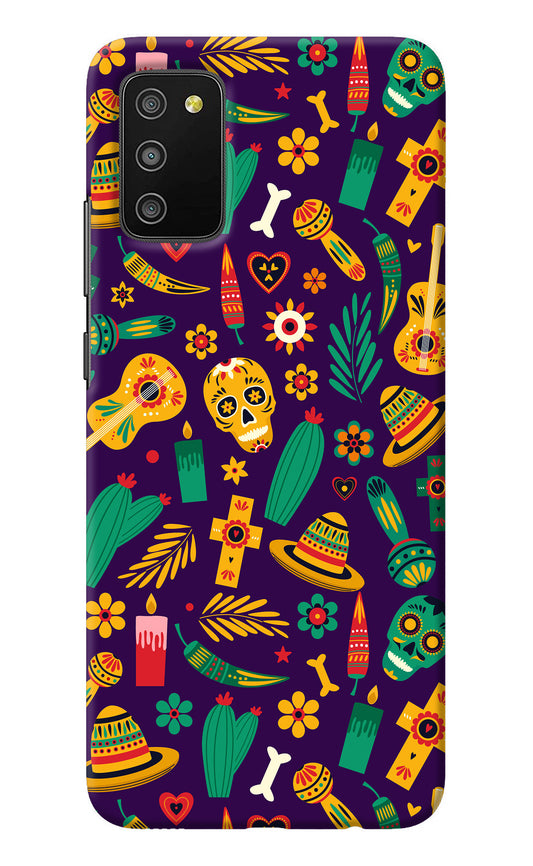 Mexican Artwork Samsung M02s Back Cover