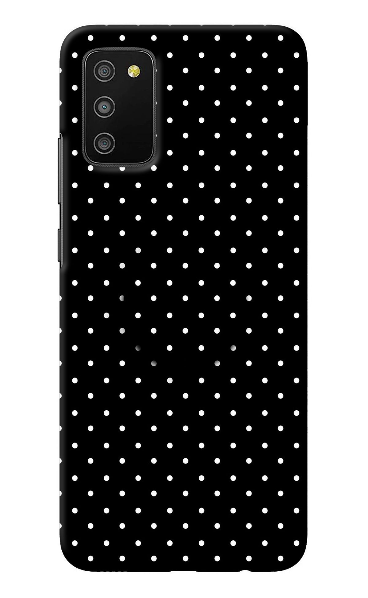 White Dots Samsung M02s Pop Case