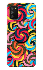 Spiral Pattern Samsung M02s Pop Case