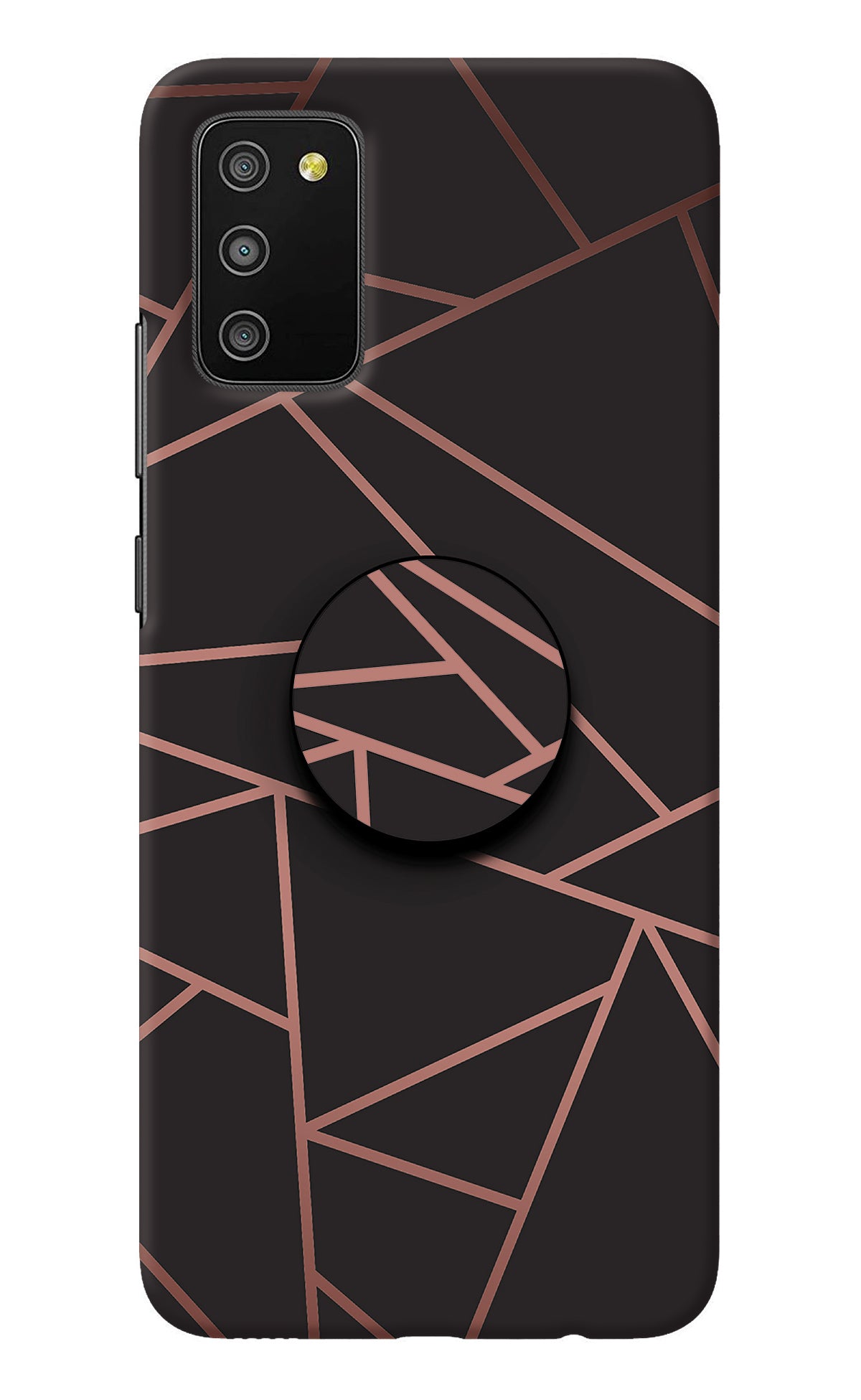 Geometric Pattern Samsung M02s Pop Case