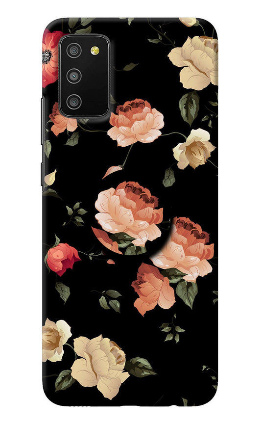 Flowers Samsung M02s Pop Case