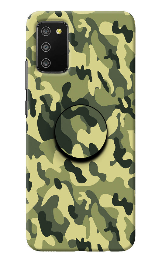 Camouflage Samsung M02s Pop Case
