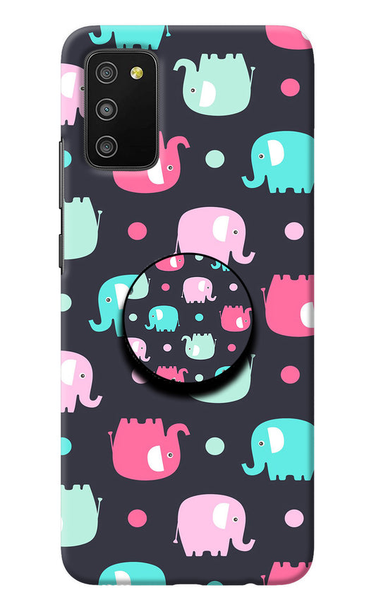 Baby Elephants Samsung M02s Pop Case