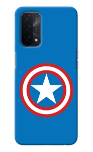 Captain America Logo Oppo A74 5G Back Cover