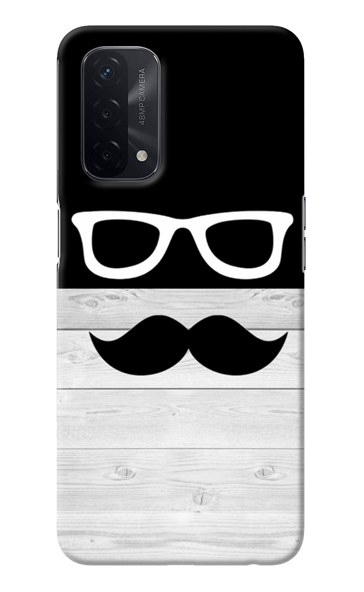 Mustache Oppo A74 5G Back Cover