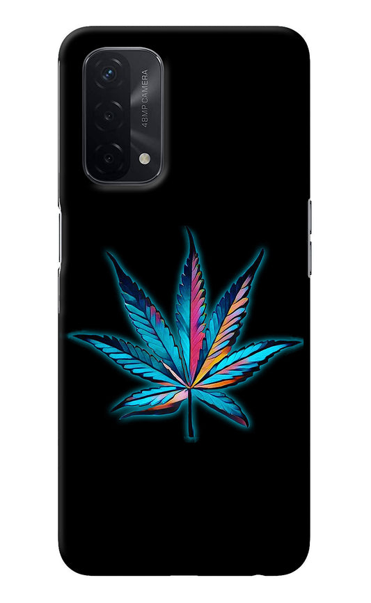 Weed Oppo A74 5G Back Cover