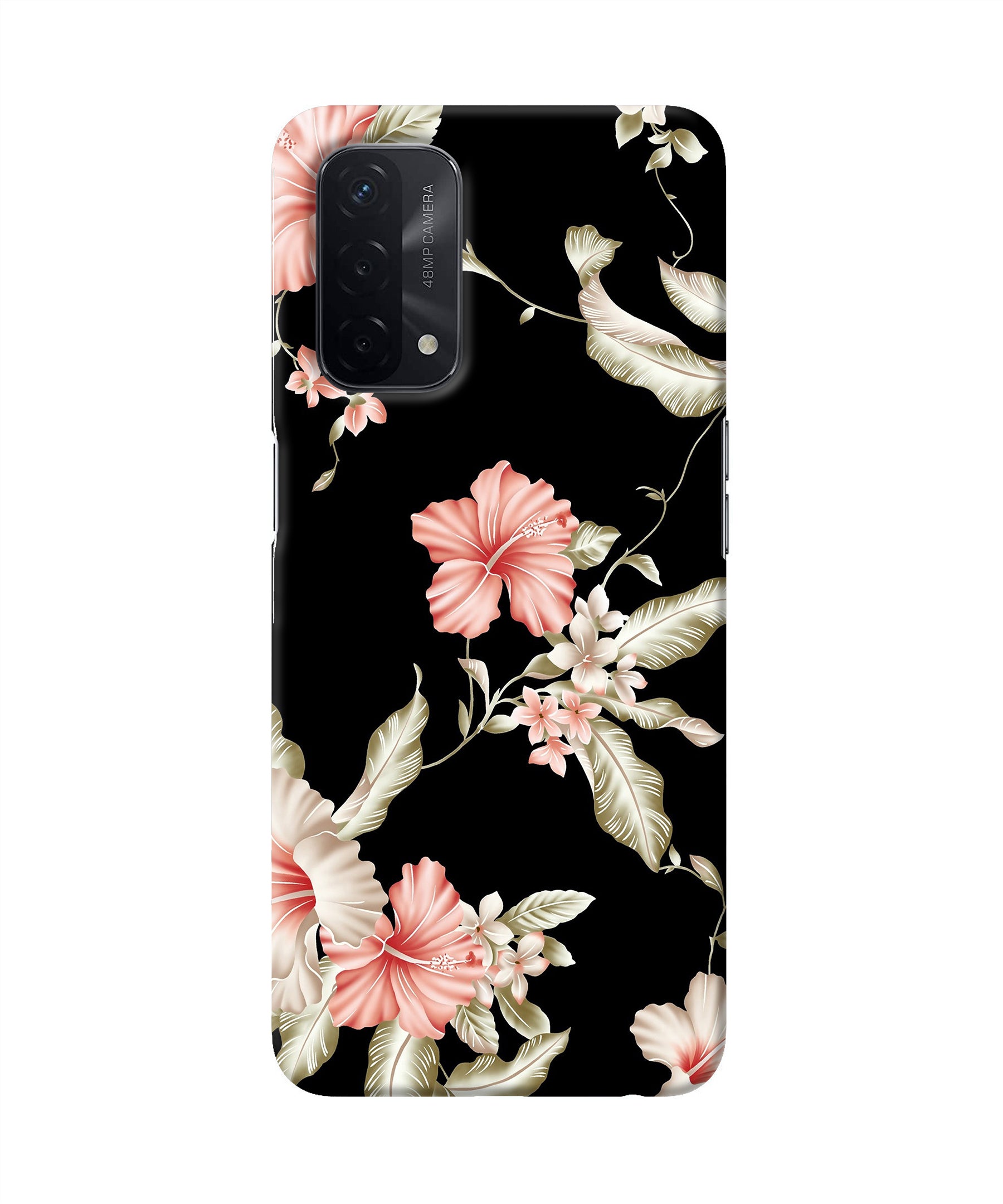 Flowers Oppo A74 5G Back Cover