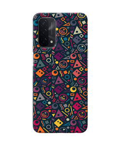 Geometric Abstract Oppo A74 5G Back Cover