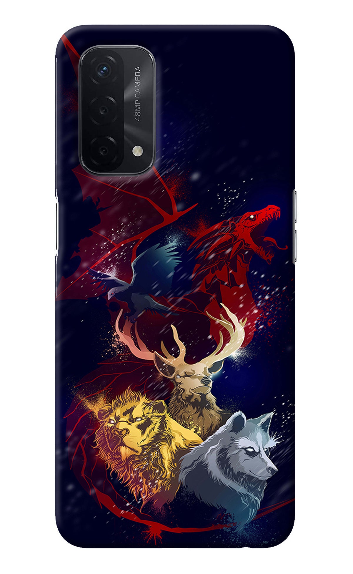 Game Of Thrones Oppo A74 5G Back Cover