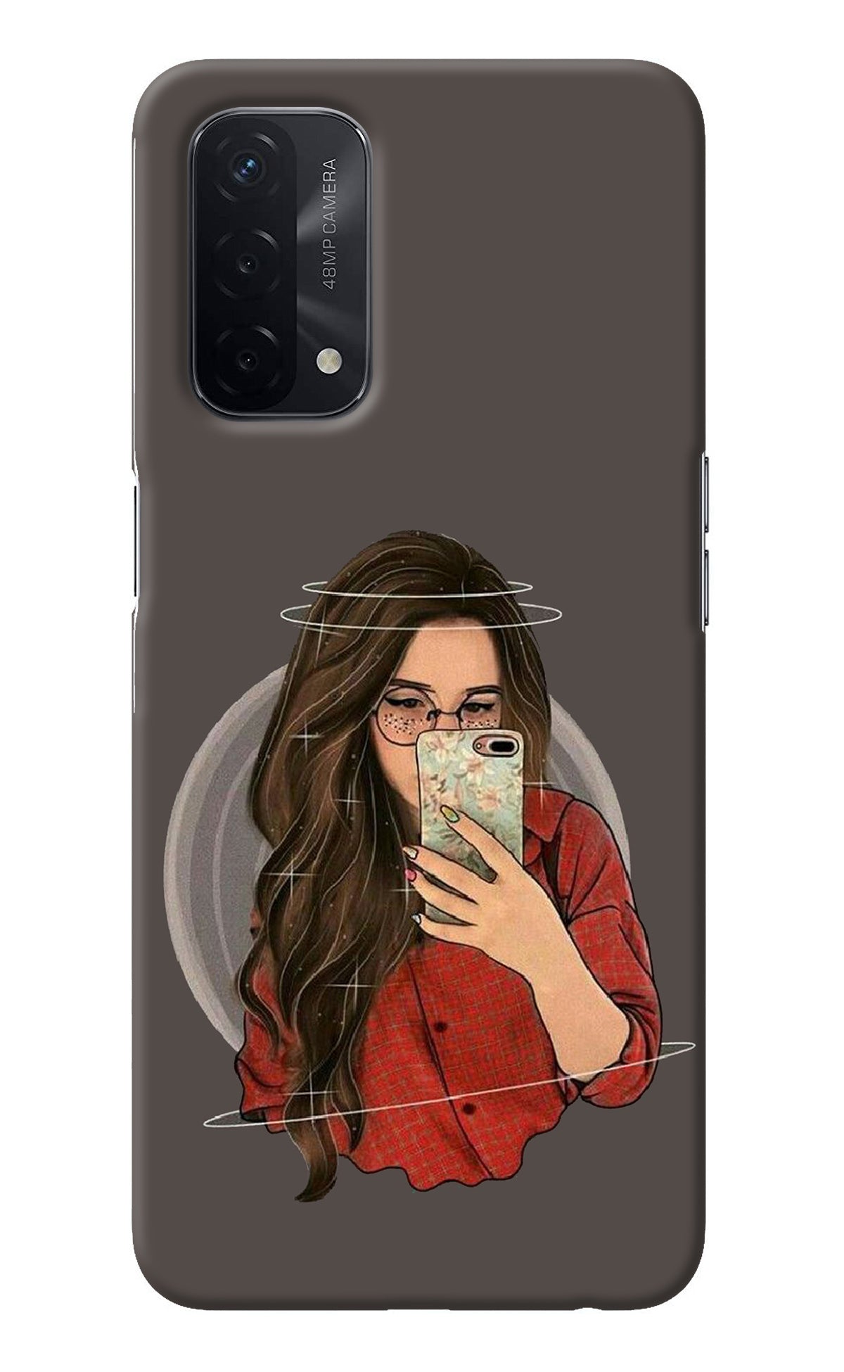 Selfie Queen Oppo A74 5G Back Cover