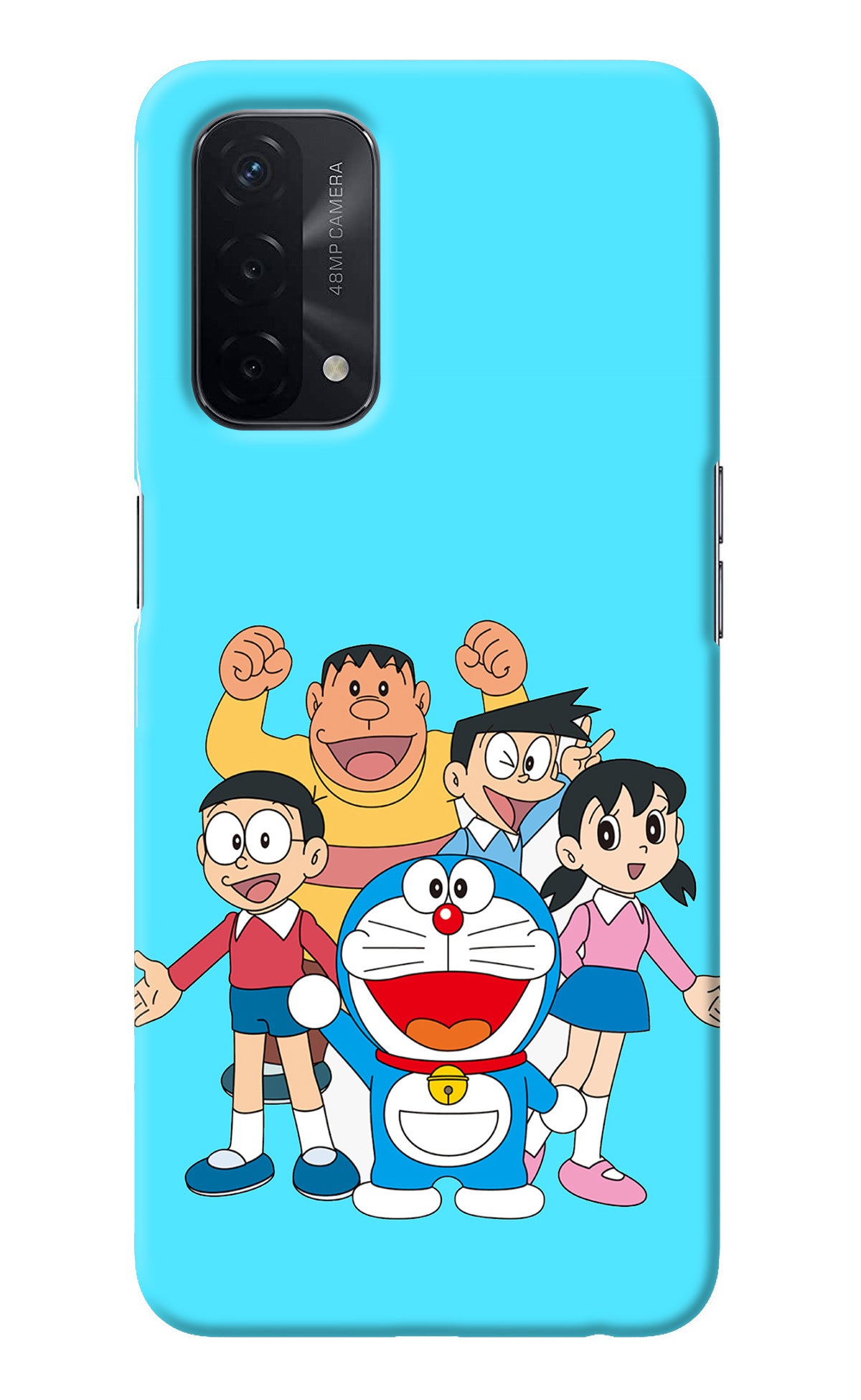 Doraemon Gang Oppo A74 5G Back Cover