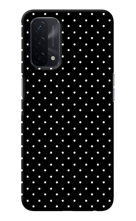 White Dots Oppo A74 5G Back Cover