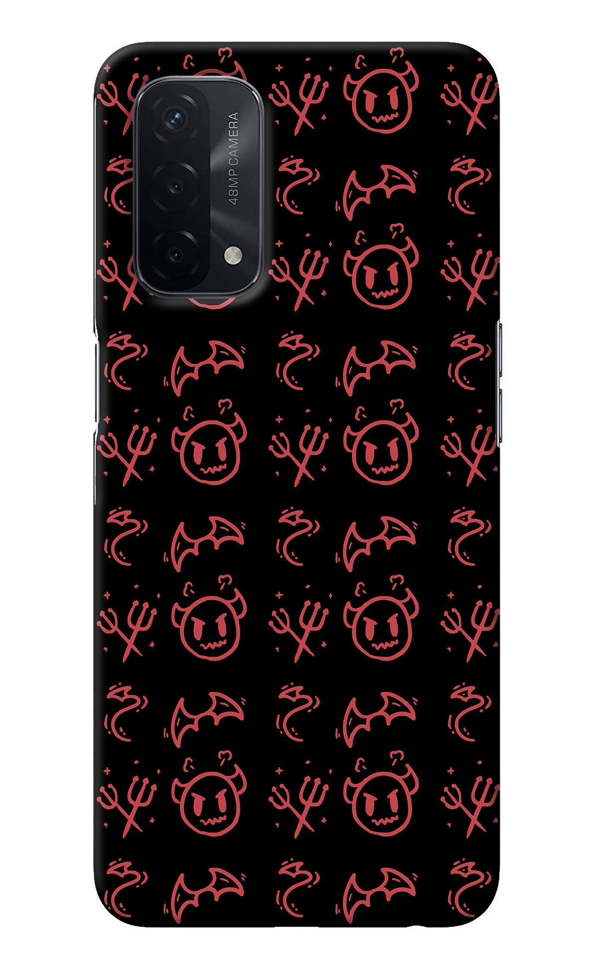 Devil Oppo A74 5G Back Cover