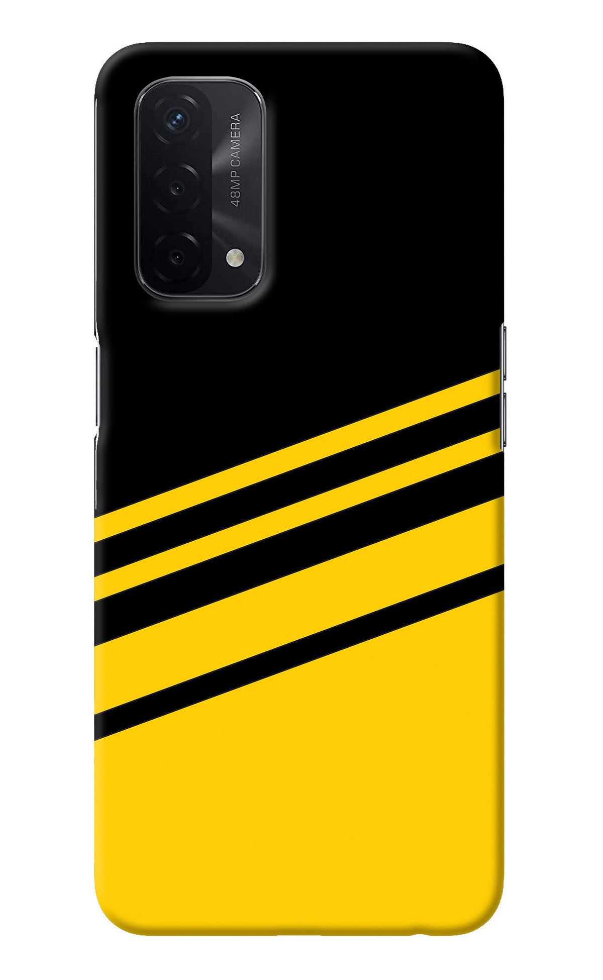 Yellow Shades Oppo A74 5G Back Cover