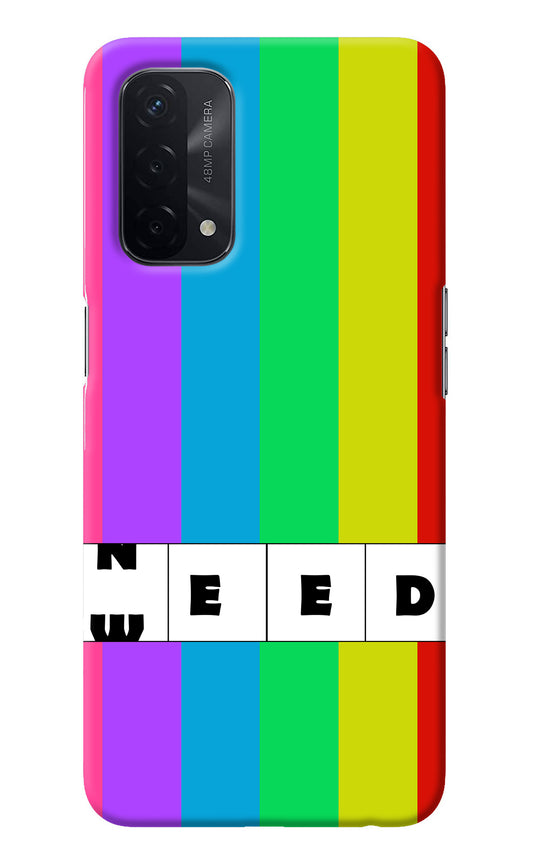 Need Weed Oppo A74 5G Back Cover