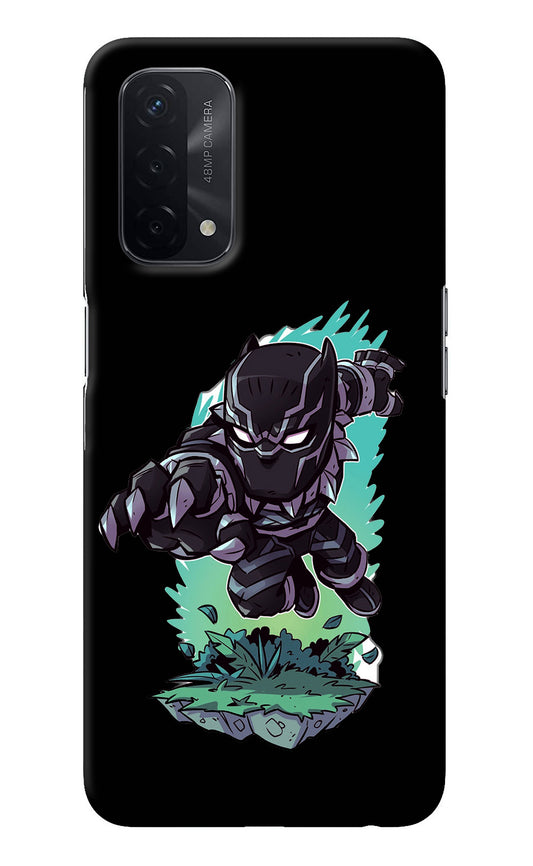 Black Panther Oppo A74 5G Back Cover