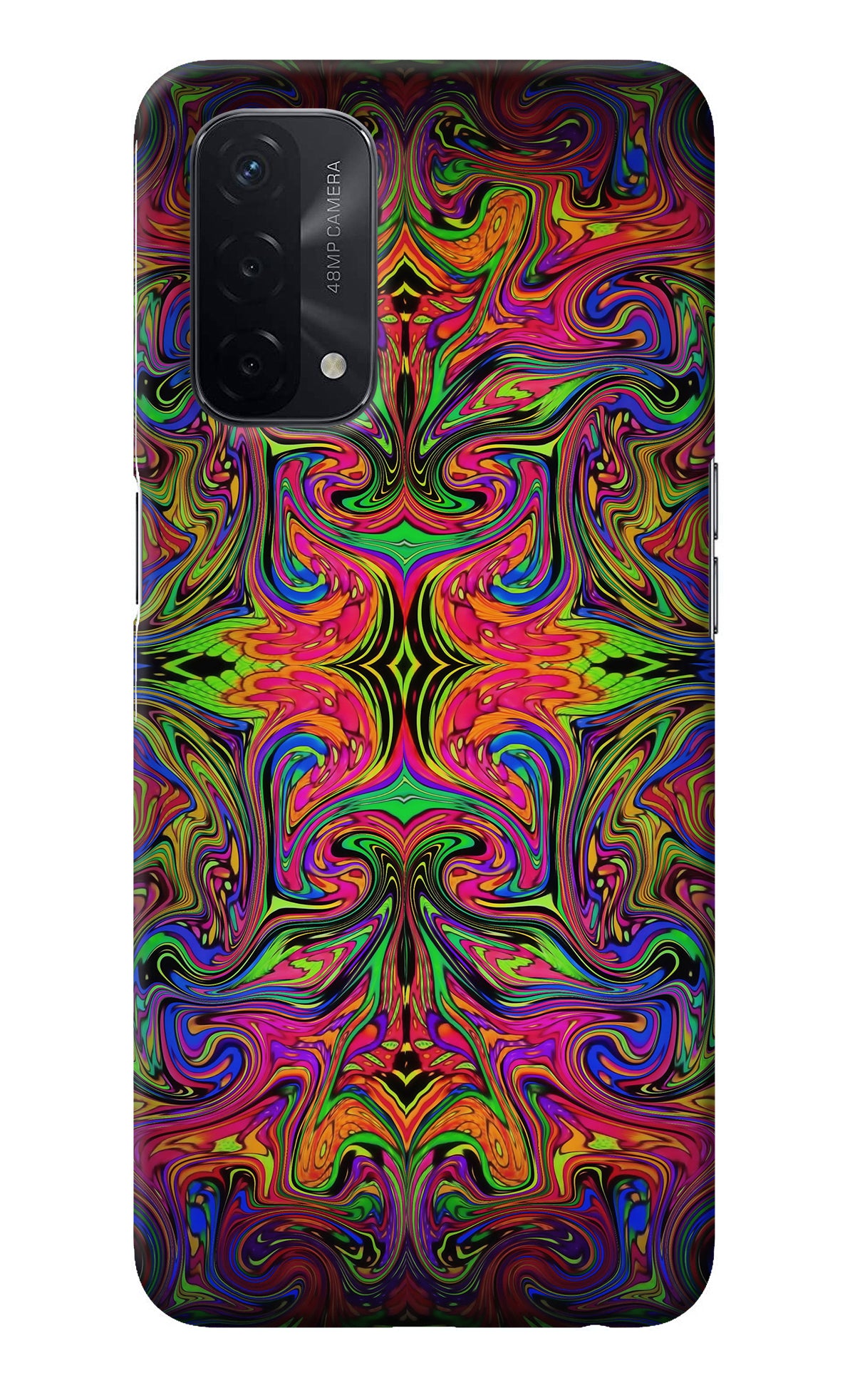 Psychedelic Art Oppo A74 5G Back Cover